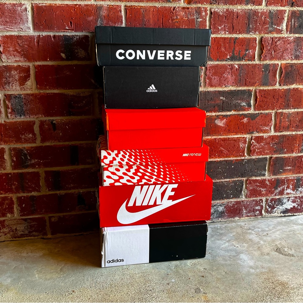 SHOE BOXES name brand (empty)